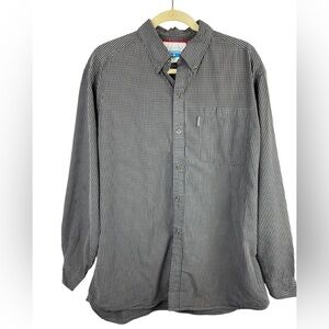 Columbia Men’s Button Down Cotton Shirt -Size Large